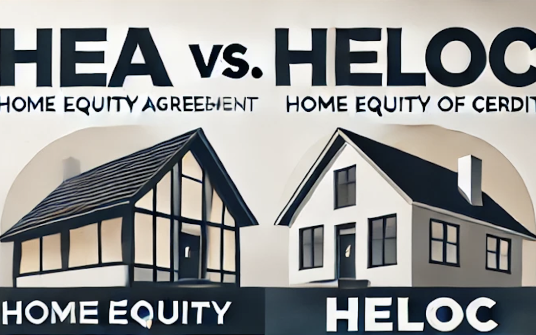 Home Equity Agreements (HEAs) vs. HELOCs: Understanding the Pros, Cons & Process